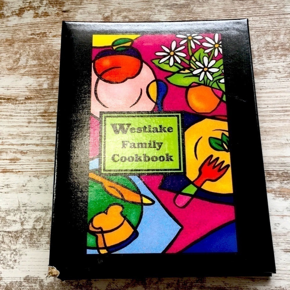 Westlake Family Cookbook Spiral Bound Recipe Book Morris Press 2006